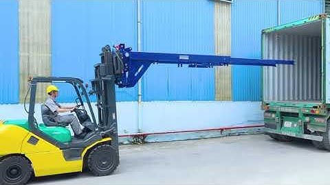 Thiết Bị Cẩu Hàng Container Kết Hợp Xe Nâng AUSAVINA ACBSL5T