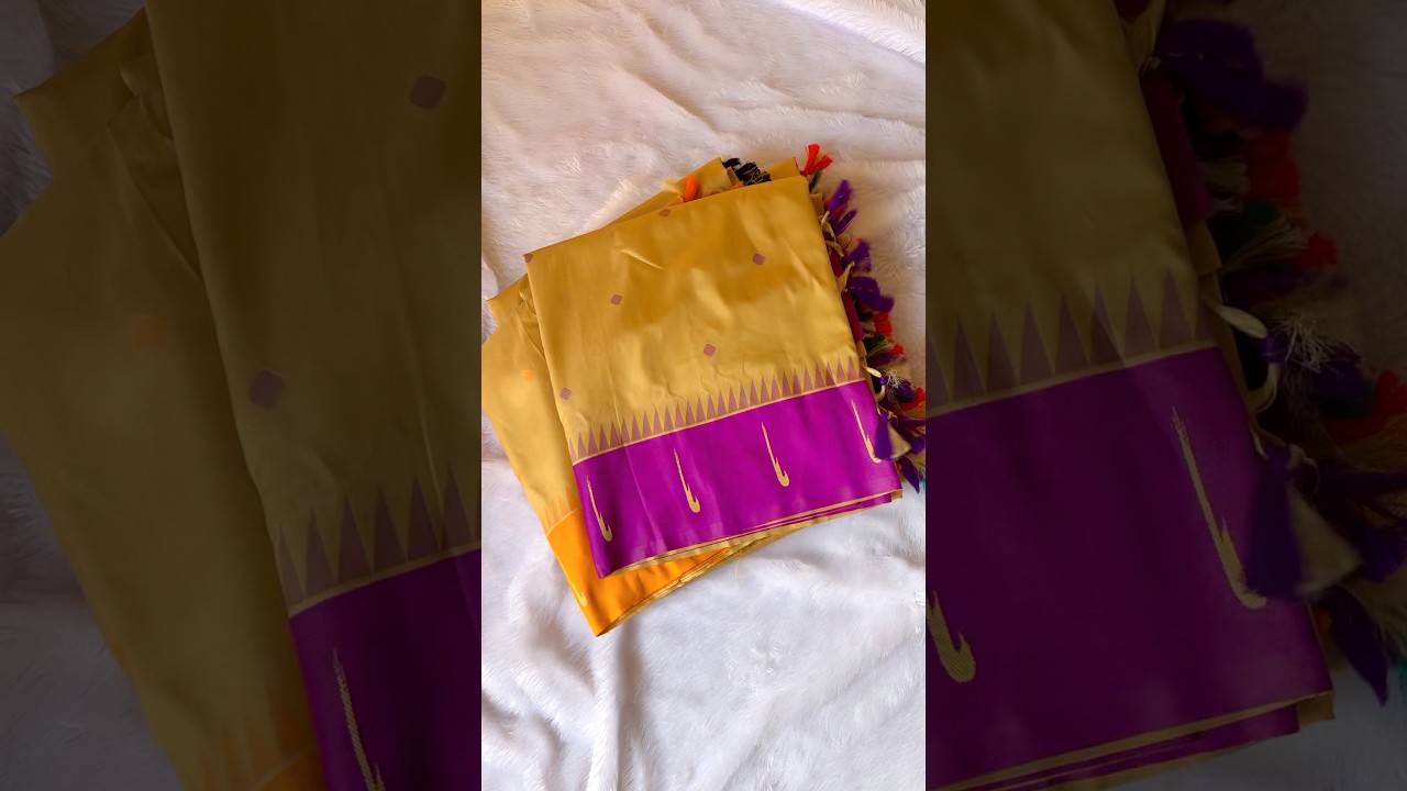 Handloom Soft Silk Muniya Border Rich Saree