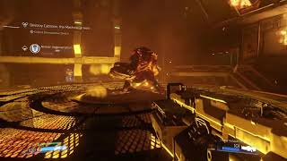 Doom SnapMap Live Commentary - "Strike: The burning Kettle"
