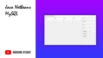 Part 4 CRUD hapus data database java Netbeans dan MySQL