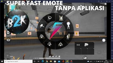 FAST EMOTE FREE FIRE BLUESTACK 5 ( emot free fire cepat seperti b2K bluestack 5 )