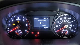 2019 Kia Sorento Service Reset