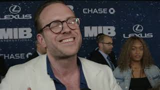 Rafe Spall - C At The Mib International Premiere