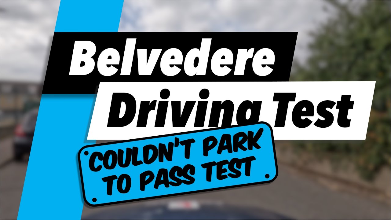 FAILED || Unable to Park || Belvedere Driving Test Centre #drivingtesttips