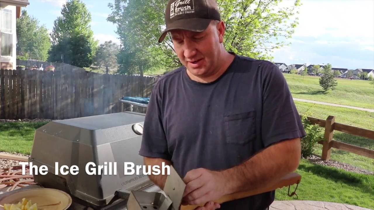 Finally Get Your Grill Clean! The Ice Grill Brush