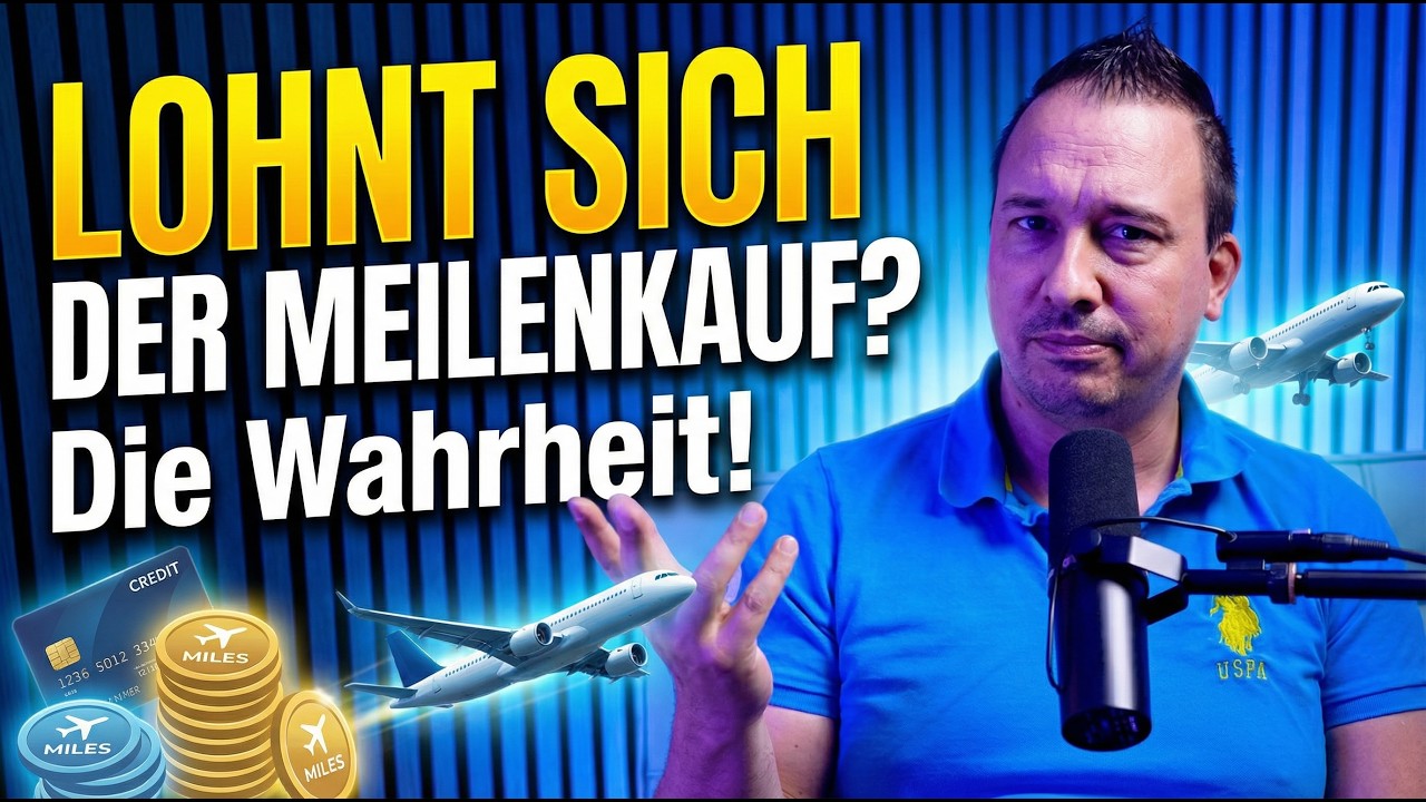Lohnt sich der Kauf von Punkten und Meilen? Das sind die Vor- und Nachteile vom Meilenkauf?