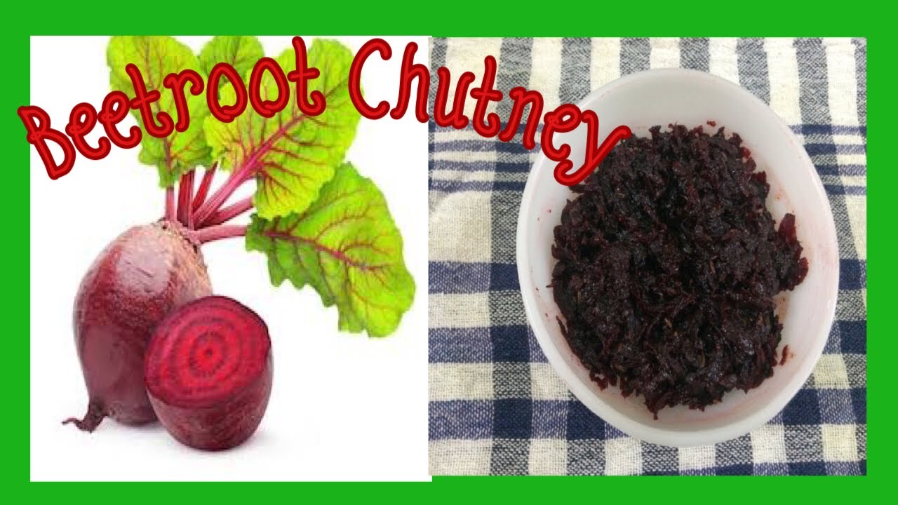 indian recipes for toddlers Beetroot Chutney/Chukandar Ki Chutney
