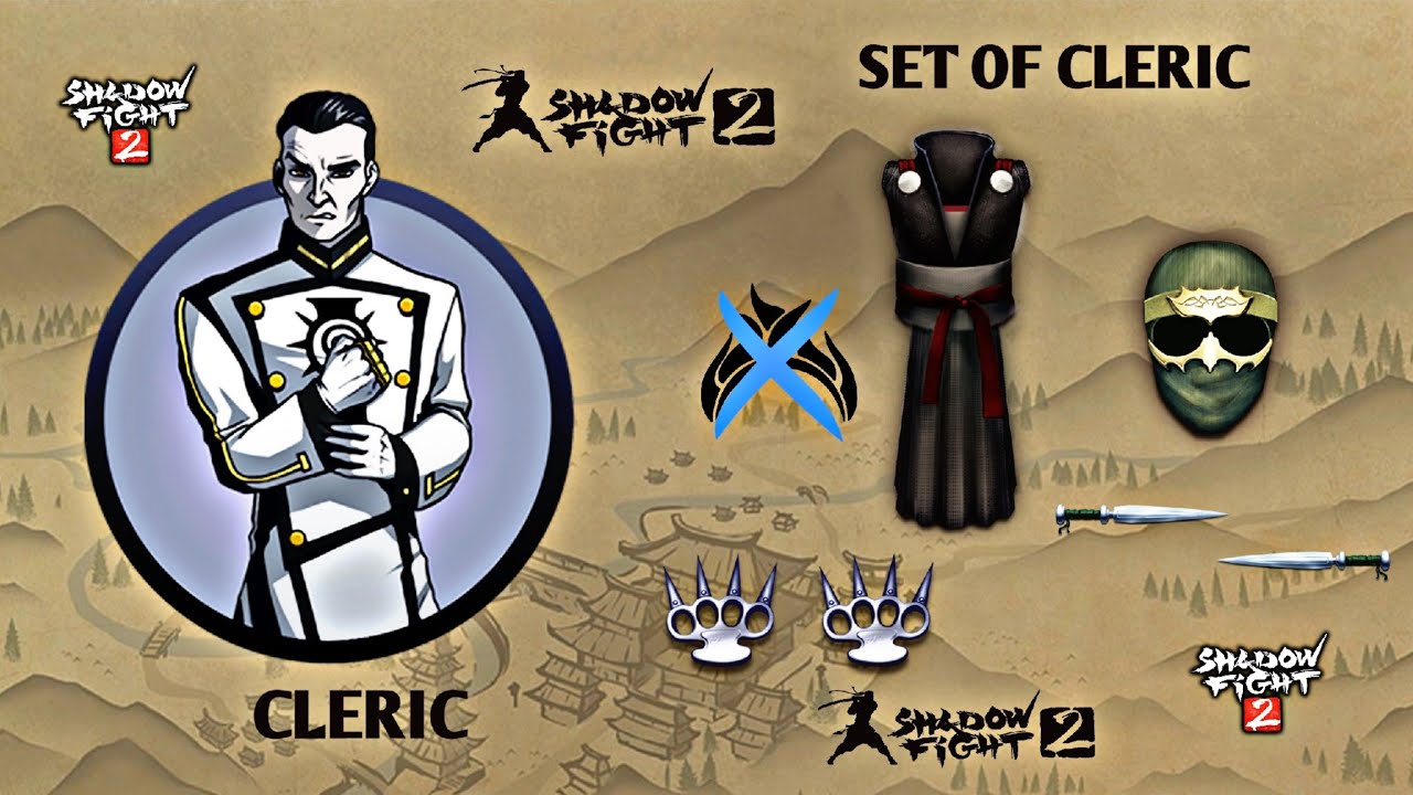 Shadow Fight 2 | Set of Cleric | Equipments of Cleric - YouTube