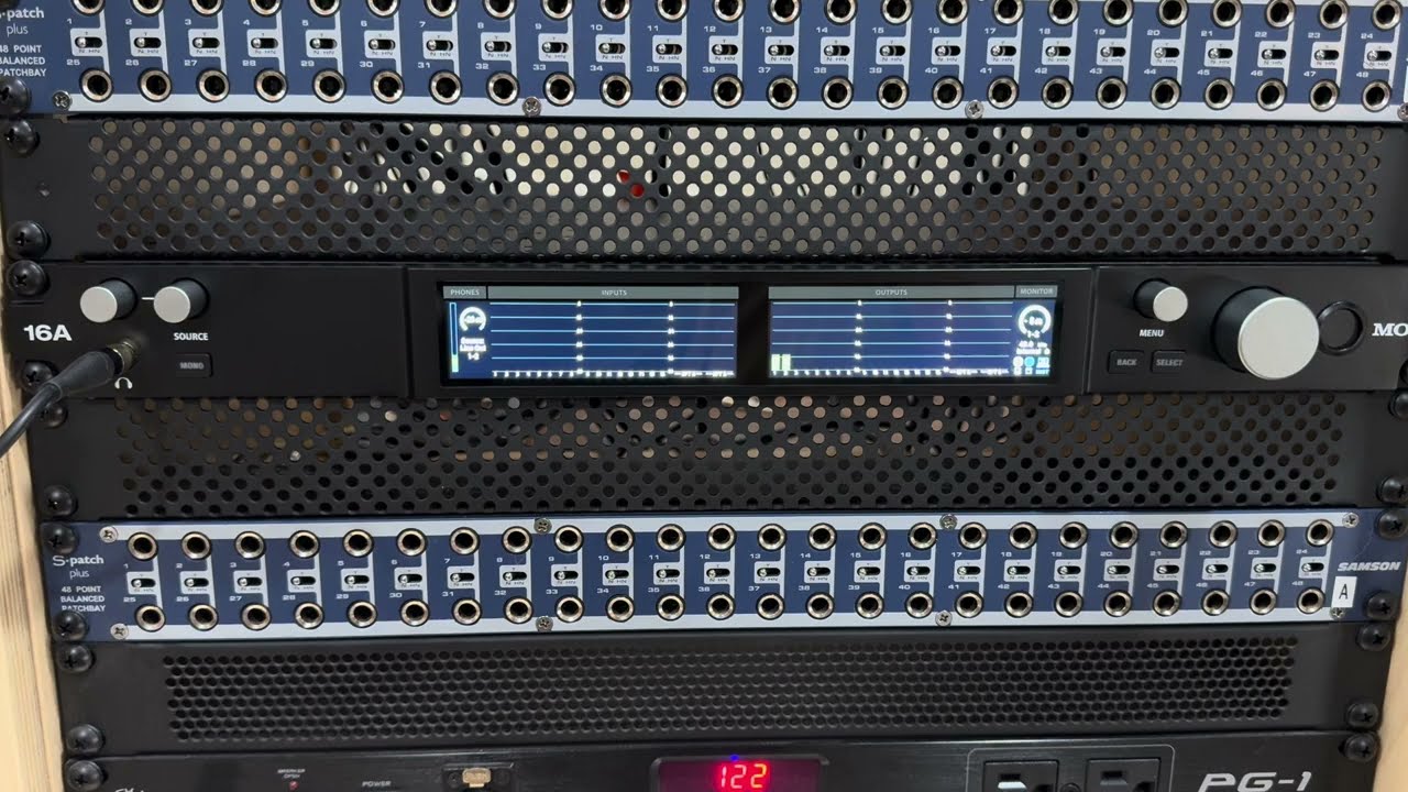 A quick look at my newly installed MOTU 16A (2025)