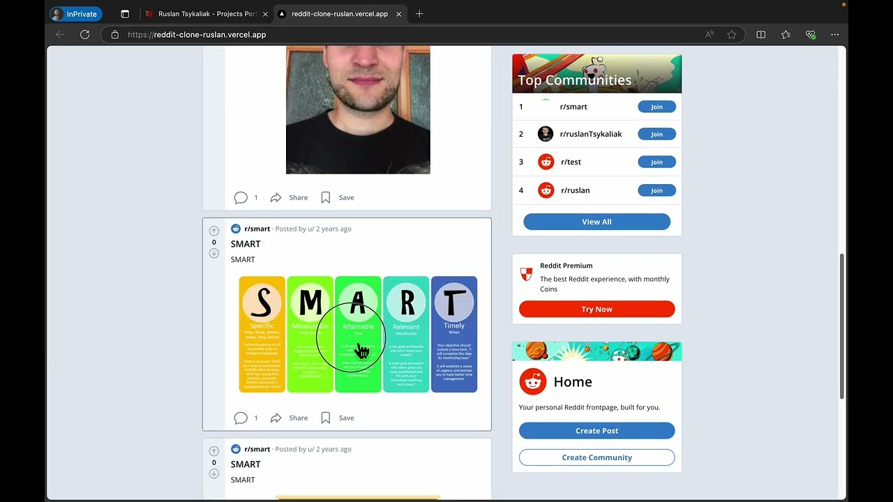 Ruslan Tsykaliak's Web Development Projects Portfolio