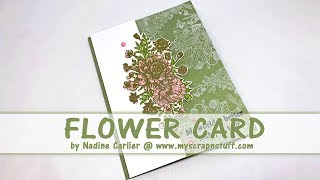 Hedgehog Hollow May Card Kit Inspiration - Flower Card