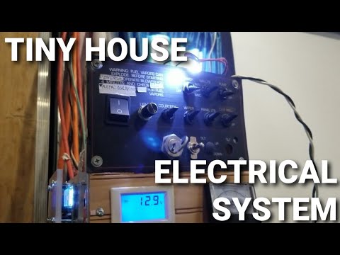 Cargo Trailer Camper Conversion Electrical System for Winter Camping ...