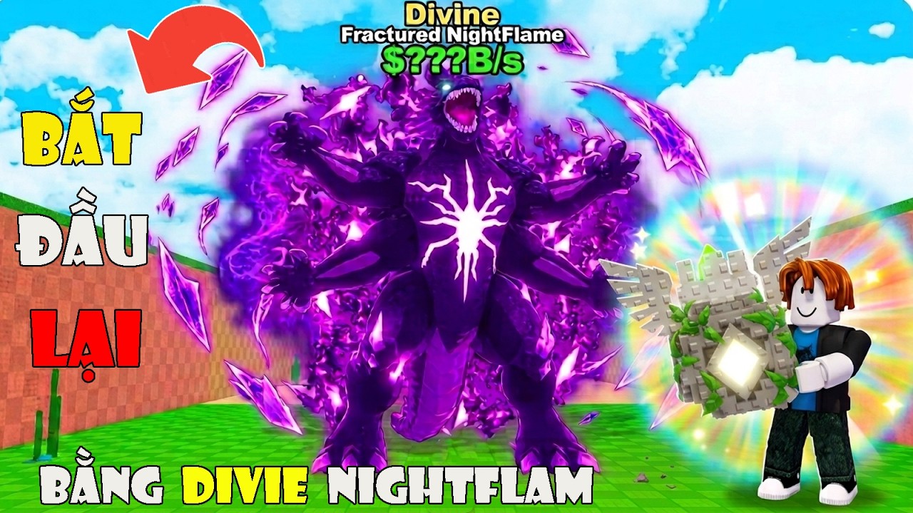 DUDAPOET BẮT ĐẦU LẠI TỪ 0$ BẰNG TRỨNG DIVINE NIGHTFLAM HIẾM NHẤT TRONG STEAL EN EGG.
