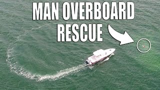 HOW TO RESCUE A MAN OVERBOARD  Save a Life  Anderson & Williamson Turn