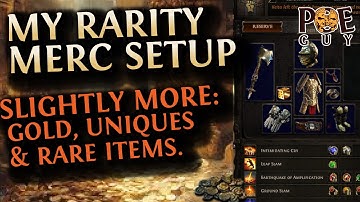 PoE 3.26 - A GREAT MERCENARY SETUP FOR ITEM RARITY // WHAT I