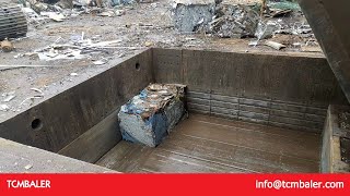 Tcm Baler- Scrap Metal Hydraulic Baler Egypt