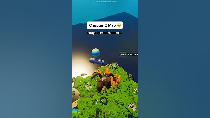 Chapter 2 Mini Map in Fortnite...