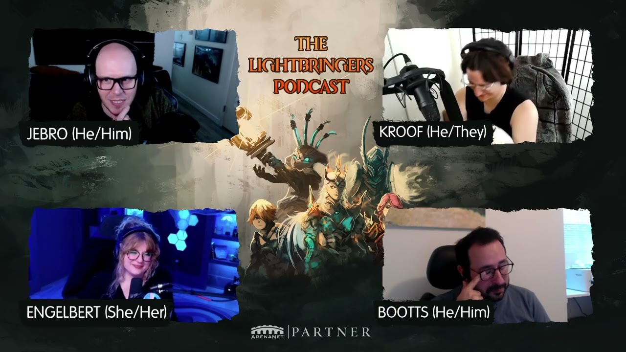 Lightbringers Podcast S04E04: Janthir Wilds Story Review - Part 2! Guests @thekrytanherald @engelbur