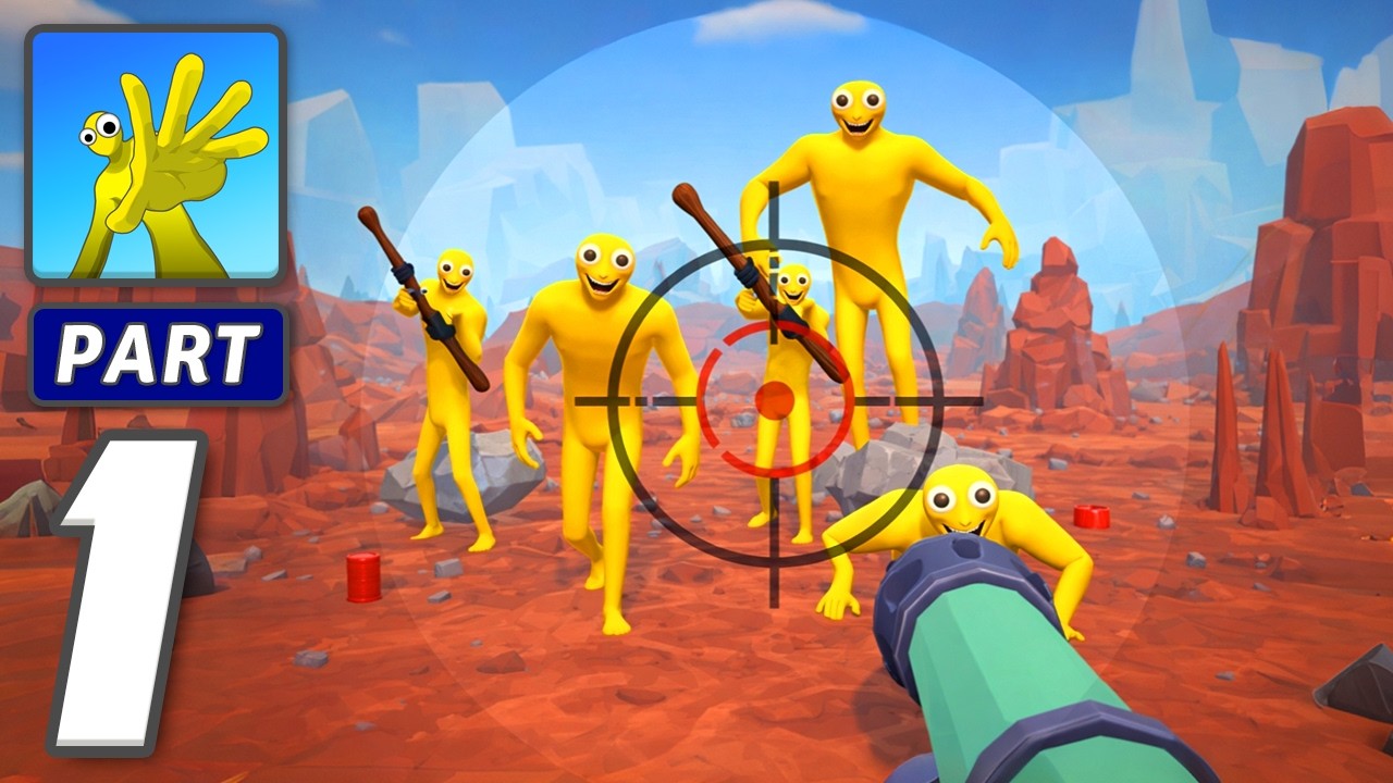 Cannon Them All: Blast Titans! - Gameplay Walkthrough Part 1 - Heavy Barrage Wins (iOS, Android)