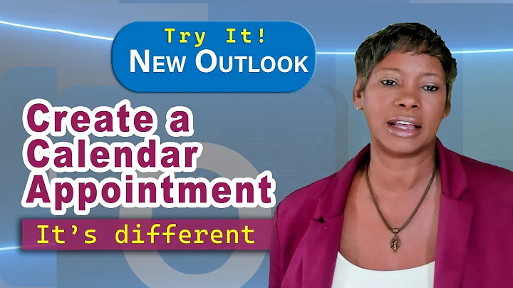It's Different! Create a Calendar Appointment in New Outlook Correctly