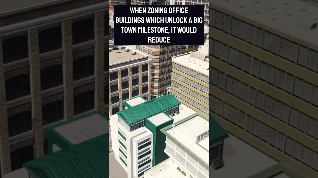 How do office buildings in Cities: Skylines work? 