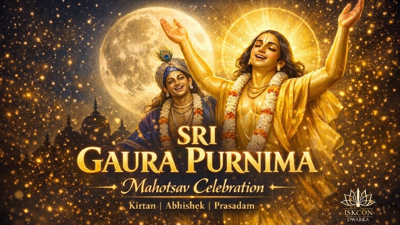 Gaur Purnima Mahaabhishek (Divine Apperance of Sri Chaitanya Mahaprabhu) || ISKCON Dwarka || 2026