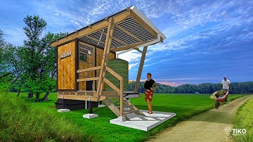 Short Animation in SketchUp (Keyframe)_Dry Toilet Design