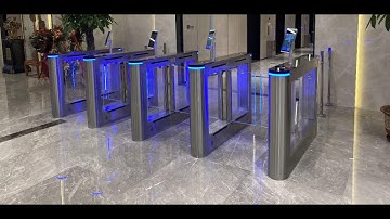Security Access Control Face Recognition Turnstile Flap Barrier /Swing Gate Speed Gate Turndtile