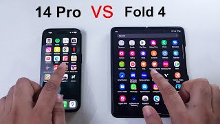 iPhone 14 pro vs Fold 4 - Speed test