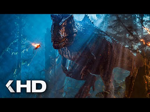 Giganotosaurus Encounter Scene - JURASSIC WORLD 3: Dominion (2022)