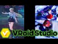 Vroid Stage of my Lynea Wuthering Waves Vtuber Outfit (subscribe=spawn pet)