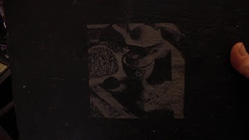 Photo engraving on slate using an Endurance  10 watt PRO laser.