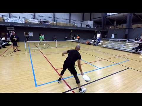 Men's Single 4.0; Gold Medal Match; Game 1 of 3; Regil Arcay vs. Tony Thompson