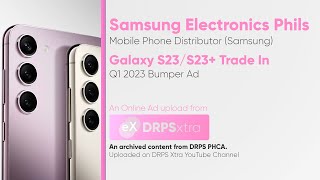 Download lagu Samsung Galaxy S23 and S23  Trade In Promo Bumper Ad Q1 2023 (Philippines)