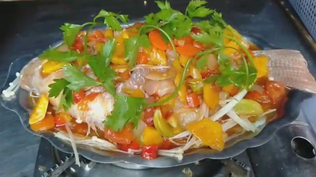 ត្រីក្រហមចំហុយឆាជូរអែម