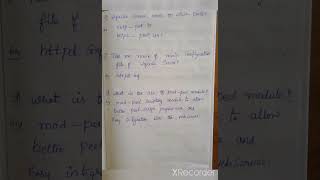 APACHE Interview questions