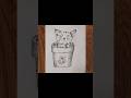 cute baby cat drawing #viralvideo #cat #drawing #easydrawing #tutorial