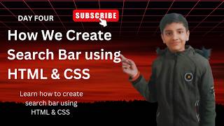 How we create search bar using HTML & CSS #coding #viral #css |Code With Mahesh