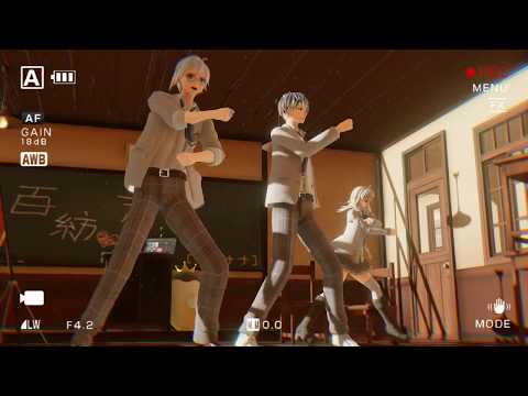 【MMDアイナナ】WAVE 【百・紡・天】/【MOMO・TSUMUGI・TENN】