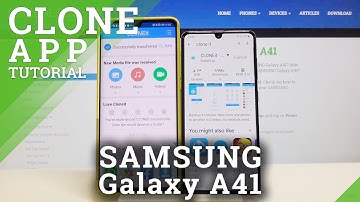 How to Use CLONEit app to Transfer Data Between Android Phone and SAMSUNG Galaxy A41