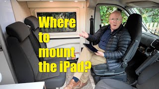 An Easy Campervan iPad Mount