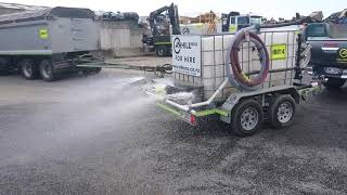 2000 litre dust suppression trailer