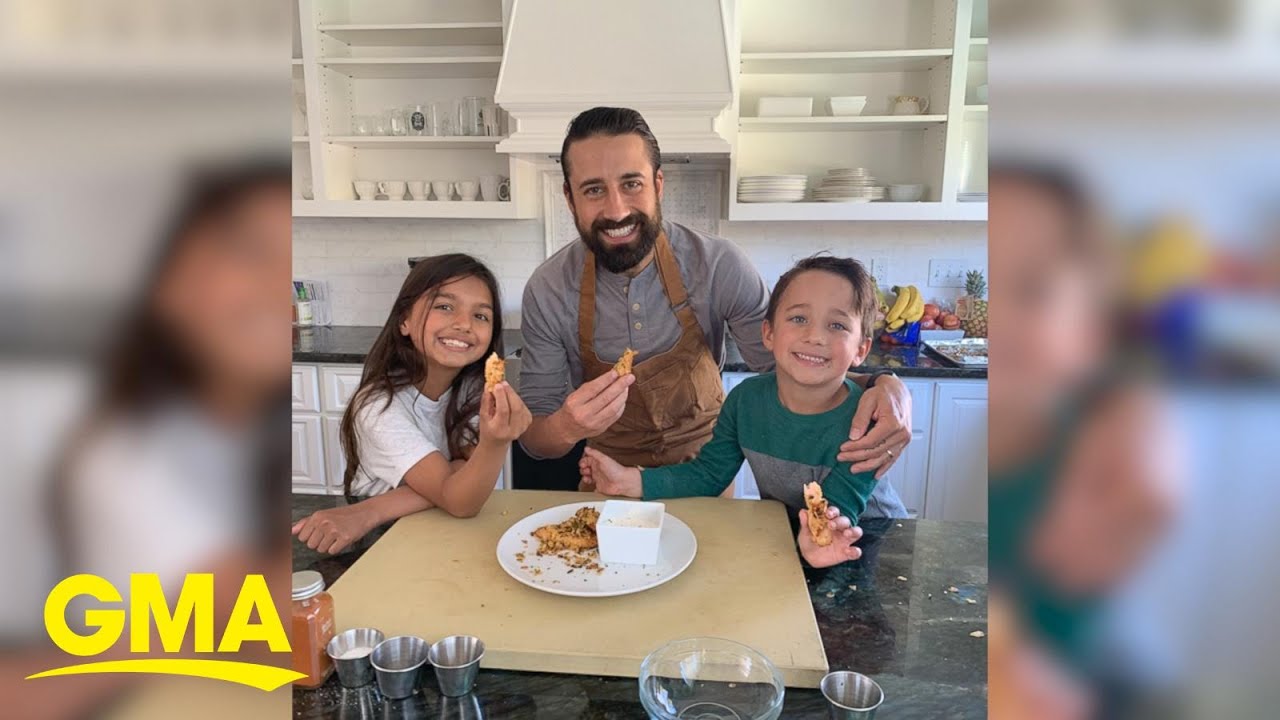 How to make ‘Potato Chip Crusted Salmon Fish Sticks’ at home l GMA