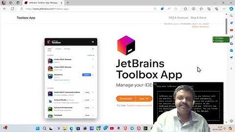 Install PyCharm and Python with Jetbrains Toolbox