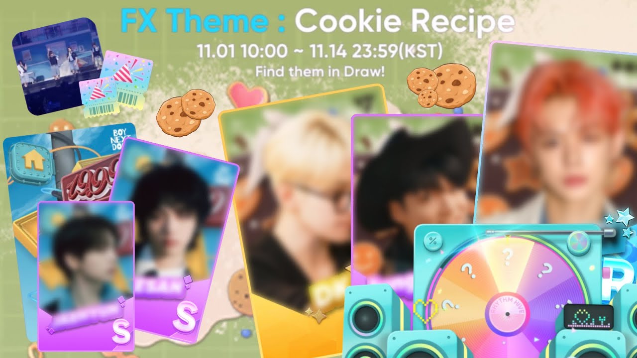 [rhythm hive] cookie recipe vol. 1 🍪 + boynextdoor events 🩵