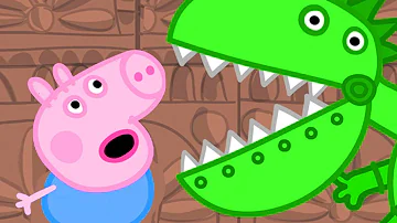 Peppa Pig in Hindi - School Play - School ka Natak- हिंदी Kahaniya - Hindi Cartoons for Kids