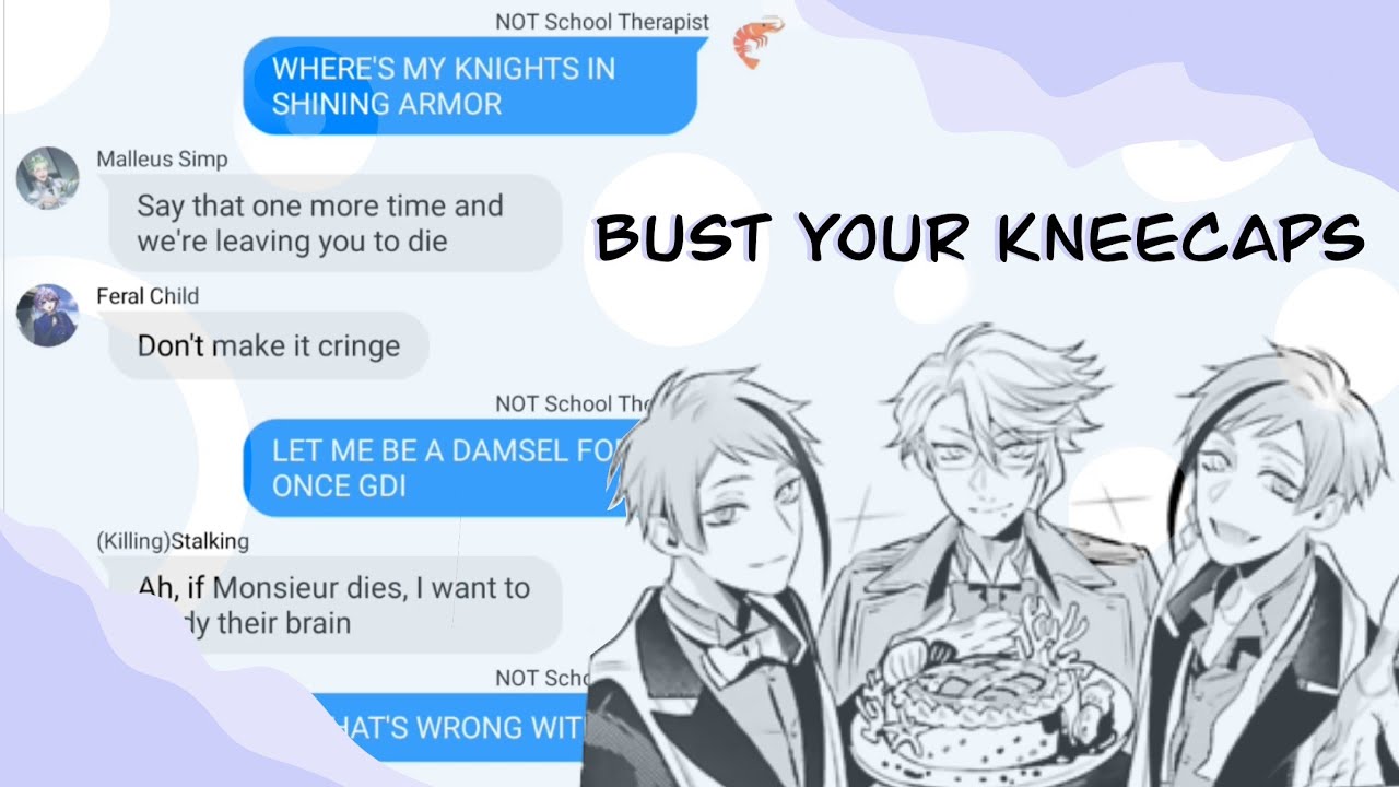 Octavinelle || Bust Your Kneecapas (Pomplamoose) || Twisted Wonderland Lyric Prank || DORM WEEK D-3