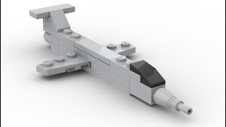 Lego F-104 Starfighter tutorial