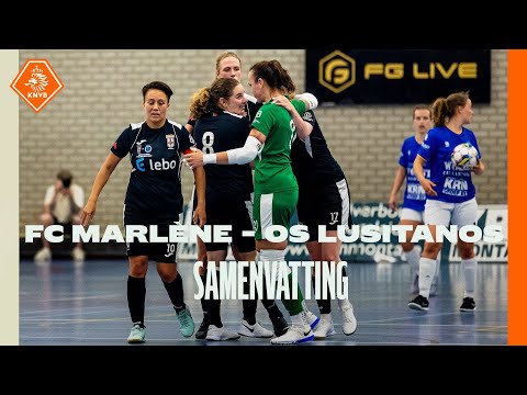 🎥 FC Marlene - Os Lusitanos | 3e Finale Play-Offs | Eredivisie Futsal Vrouwen