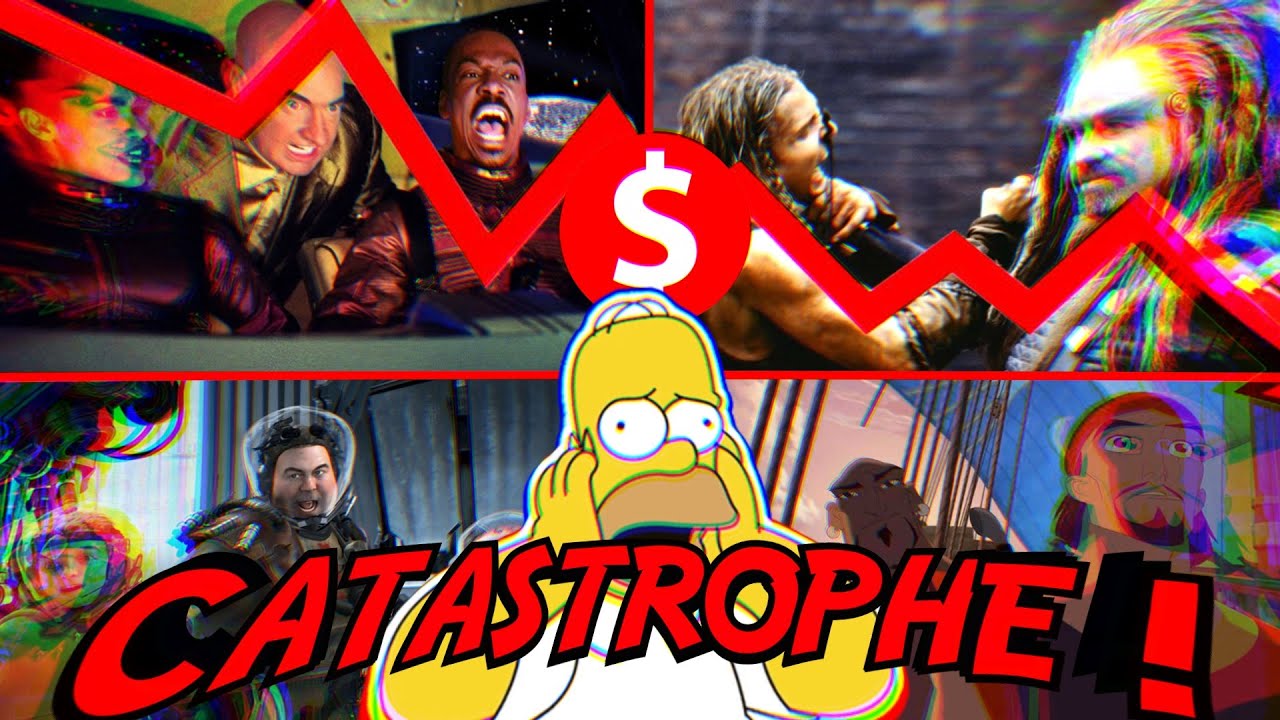4 ÉNORME flops Du CINÉMA ! (pluto nash,battlefield earth Milo sur mars etc)